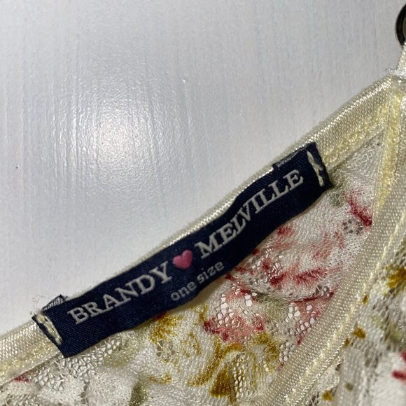 Brandy Melville Lace Floral Bralette - Picture 2 of 3